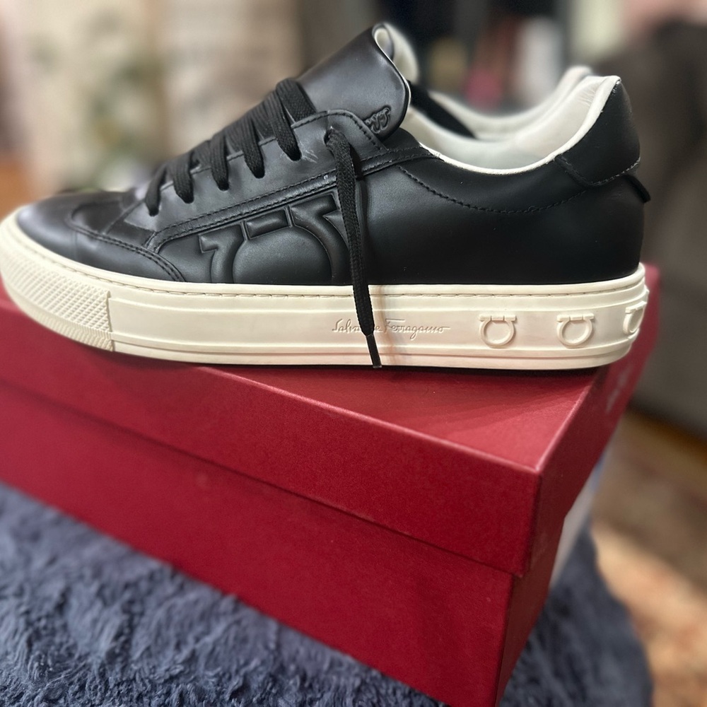 Salvatore Ferragamo Borg Women’s Sneaker